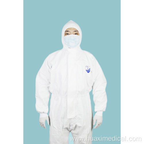 Disposable medical protective coverall